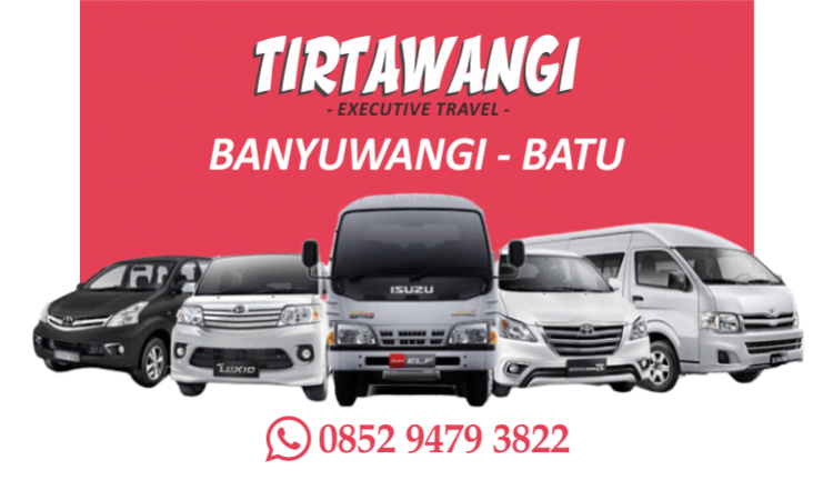 Travel Banyuwangi - Malang Batu Terpercaya 2022 | Murah & Fasilitas Lengkap Travel Banyuwangi - Malang Kota Batu berangkat tiap hari, harga 200 ribu, gratis 1x makan, antar jemput alamat hubungi 0852 9479 3822 Tirta Wangi Travel - Travel Banyuwangi Surabaya Malang