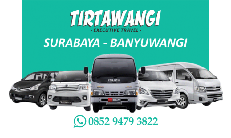Travel Surabaya - Banyuwangi Terpercaya 2024 | Murah & Fasilitas Lengkap Travel Surabaya - Banyuwangi berangkat tiap hari, tarif murah 190 ribu, gratis 1x makan, antar jemput alamat hubungi 0852 9479 3822 Tirta Wangi Travel - Travel Banyuwangi Surabaya Malang